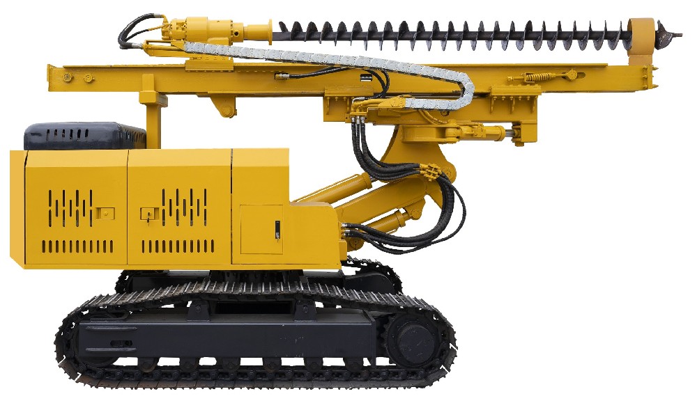 太阳能光伏打桩机